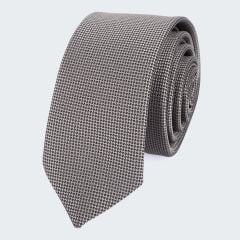 Mens Tie Plain Gray