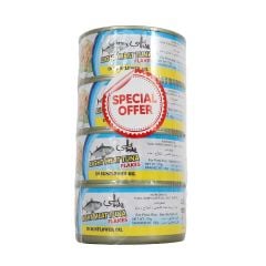 Thali Light Meat Tuna In Sunflower Oil 4x170g