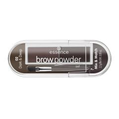 Essence Brow Powder Set 02 Dark & Deep 2.3g