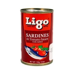 Ligo Sardines In Tomato Sauce Chili Added 155g