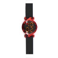 Ladies Rubber Led Watch