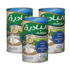 Al Badia Evaporated Milk 3x400g