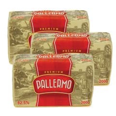 Pallermo Unsalted Butter 3X200g
