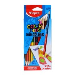 Color Peps Pencil Duo x 12 colors