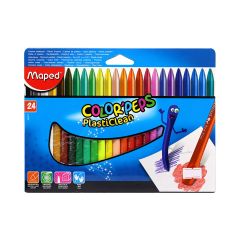Color Peps Plastc Cryon 24 Colors