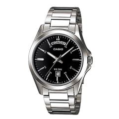 Casio Stainless Steel Mens Watch - MTP-1370D-1A1VDF