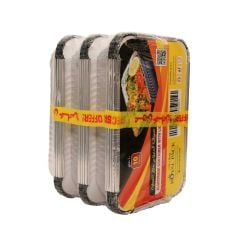 Royal Pack Aluminum Container With Lid 3x10 Pieces