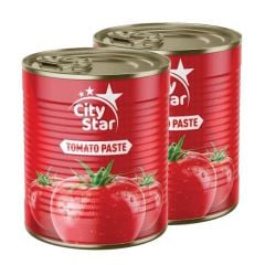 City Star Tomato Paste 2x800g