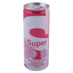 Super Bubble Gum Carbonated Drink 250ml
