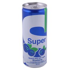 Super Blueberry Carbonated Drink 250ml