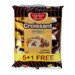 Qbake Chocolate Croissant 5 + 1 Free