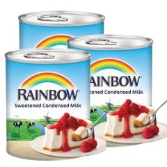 Rainbow Sweet Condensed Milk 3X397g
