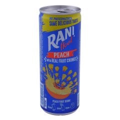 Rani Float Peach Drink with Real Fruit Chunks 240ml