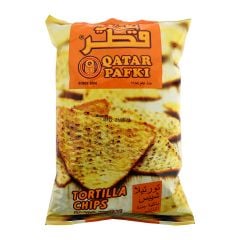 Qatar Pafki Tortilla Chips Cheddar Flavour 125g