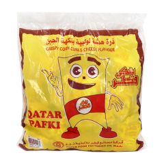 Qatar Pufki Crispy Corn Curls Cheese Flavour 15gx40 Packs
