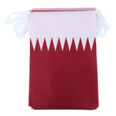 Qatar Flag Banner Square 5Mtr