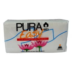 Pura Easy Tissues 33cm x 33cm  130 Tissues