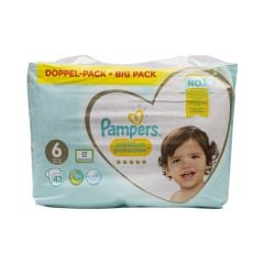 Pampers Premium Protection Diapers Size 6, 13+ Kg 43pcs