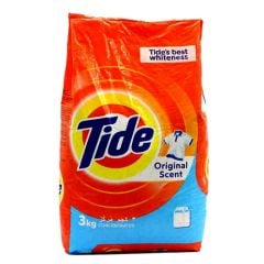 Tide Original Scent Concentrated Detergent Powder 3Kg