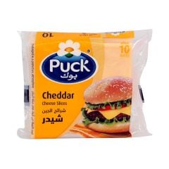 Puck Cheddar Cheese Slices 200g
