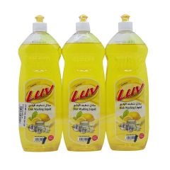 Luv  Dishwashing Liquid 3x725ml