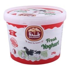 Baladna Fresh Yoghurt Low Fat 2Kg