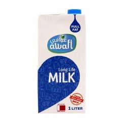 Awafi Full Fat Long Life Milk 1L