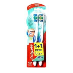 Colgate Toothbrush 360 Degree Medium 1 Pcs + 1 Pcs Free