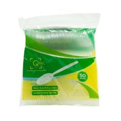 QPac Plastic Spoon Clear