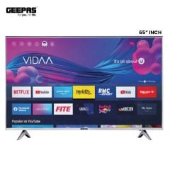 Geepas 65 Inch Uhd Led Smart Tv - GLED6569SVUHD