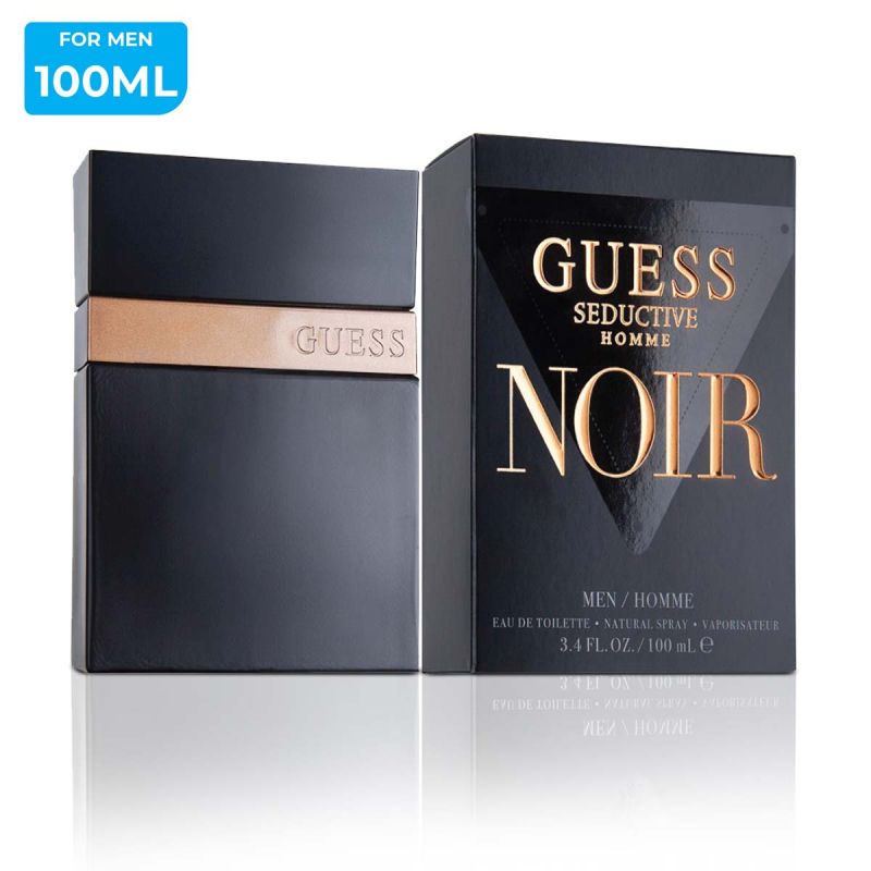 Guess Seductive Noir For Men Eau De Toilette Ml