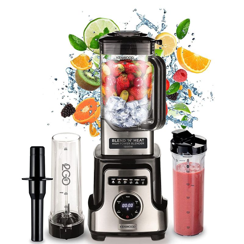 Kenwood 3 In 1 Glass Jar Blender 1500W BLM92