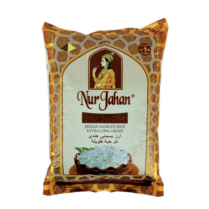 Nur Jahan Premium Indian Basmati Rice 1 kg Online in Qatar