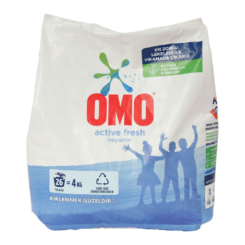 Omo Active Fresh Detergent Powder 4Kg