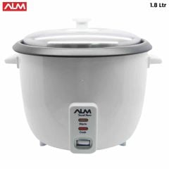 Alm Rice Cooker 1.8Ltr (Free Gift Garlic Chopper Assorted)