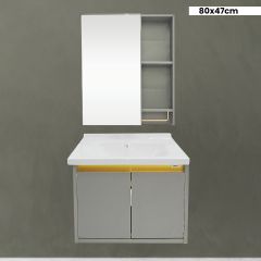 Bathroom Cabinet Grey