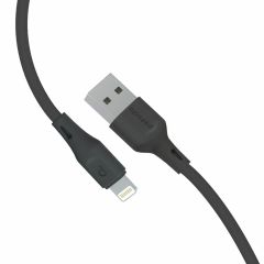 Porodo Lightning Cable Iphone - Black - PD-U3LC-BK