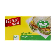 Glad Sandwich Fold-T Bags 180S