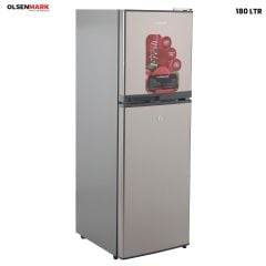Olsenmark Double Door Refrigerator 180L - OMRF5002