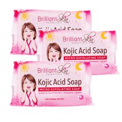 Brilliant Skin Essentials Kojic Acid Soap 3X135G
