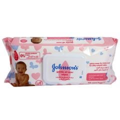 Johnsons Gentle All Over Wipes 72 Wipes