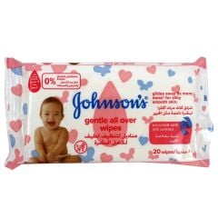 Baby Gentle All Over Wipes 20 Pcs