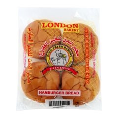London Bakery Hamburger Bread 4 Pieces