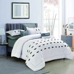 A&H King Comforter Set 8 Pieces 260X230cm