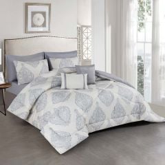 A&H Comforter Set Sngl 6 Pieces 160X220