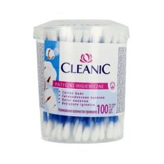 Cleanic Cotton Buds Round 100S