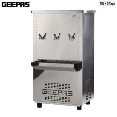 Geepas Water Dispenser Stainless Steel Hot & Cold 45 Gallons