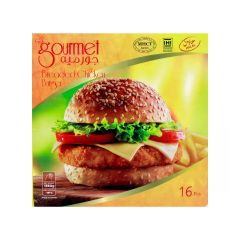 Gourmet Chicken Breaded Burger 1.36Kg