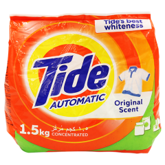 Tide Automatic Original Scent Concentrated Detergent Powder 1.5Kg