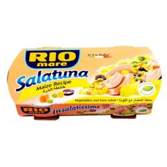 Rio Mare Salatuna Maize Recipe Vegetables And Tuna Salad 2x160g